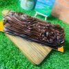 Ganache roll cake
